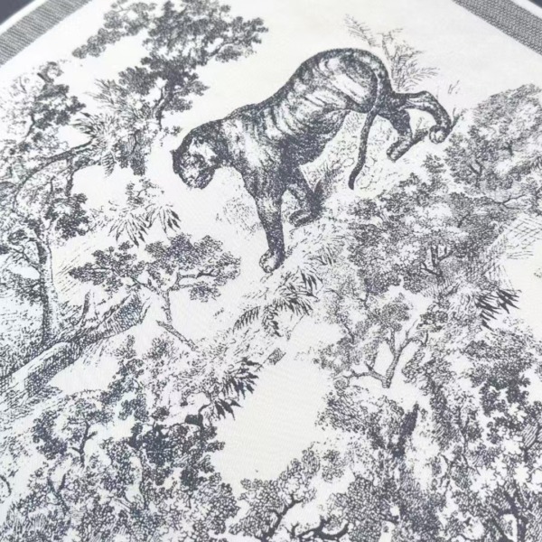Seidenschal - grau