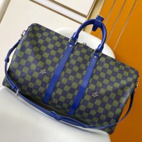 Keepall Blau Mit Schultergurt 50 cm