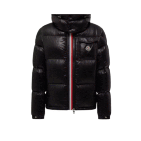 Glänzende Steppjacke