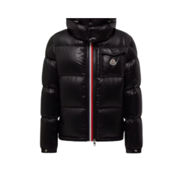 Glänzende Steppjacke