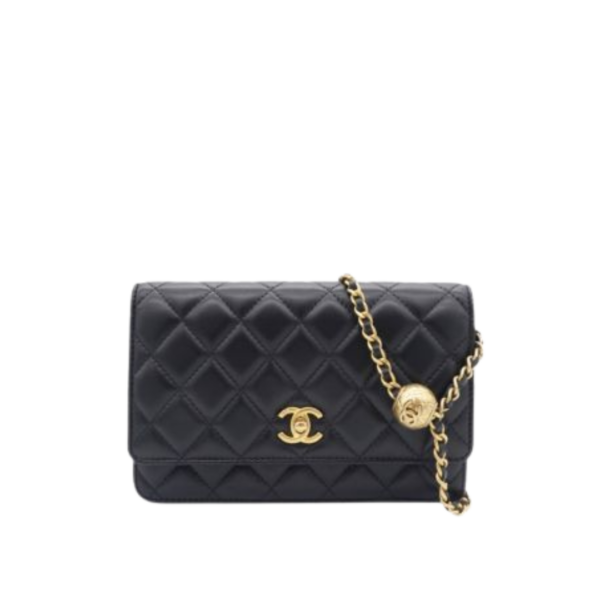 Lambskin CC Pearl Schwarz 19 cm