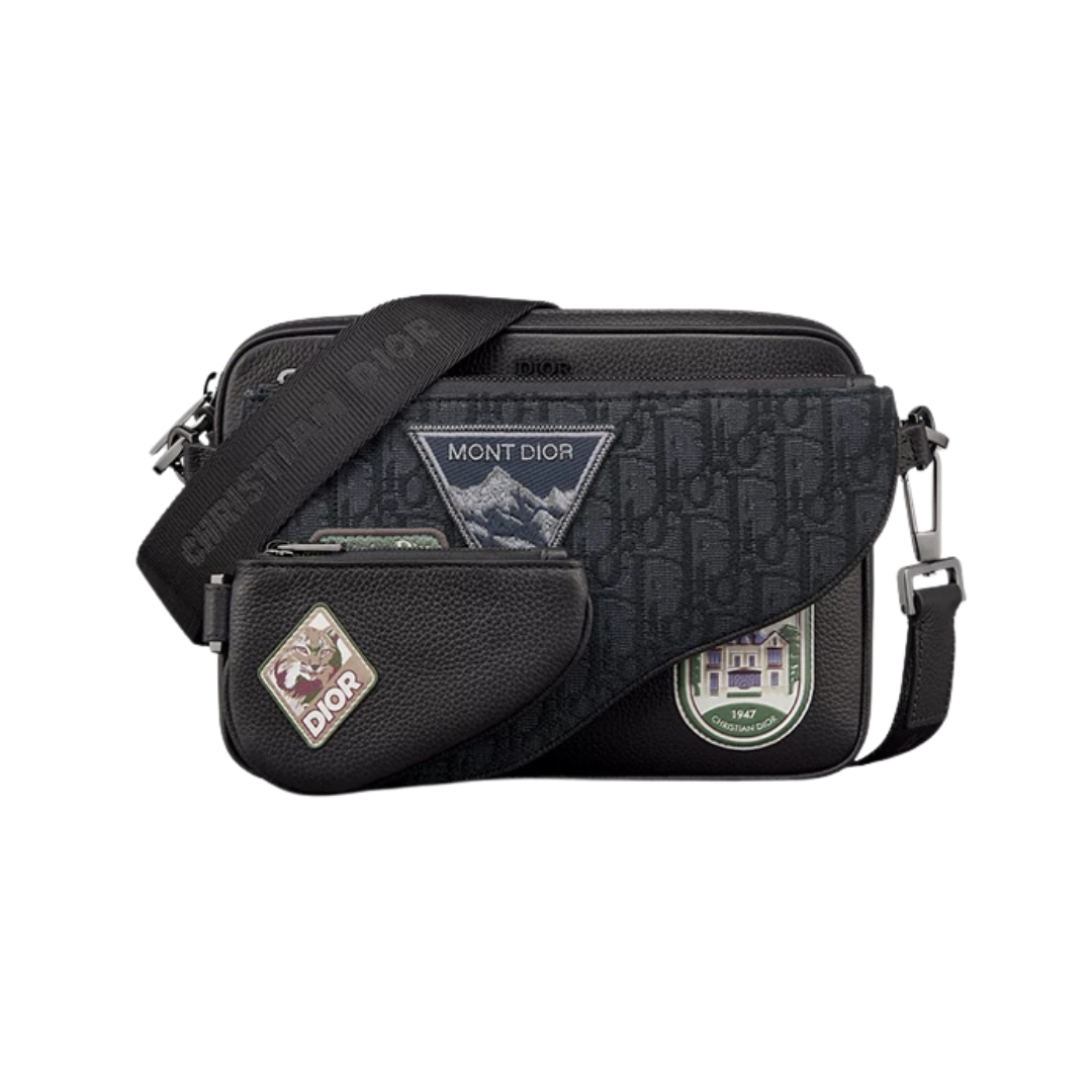 Saddle Triple Schwarz 23 cm