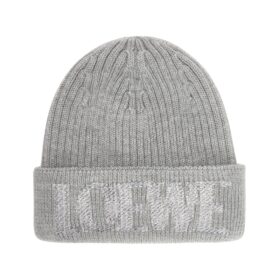 Beanie wool Grau