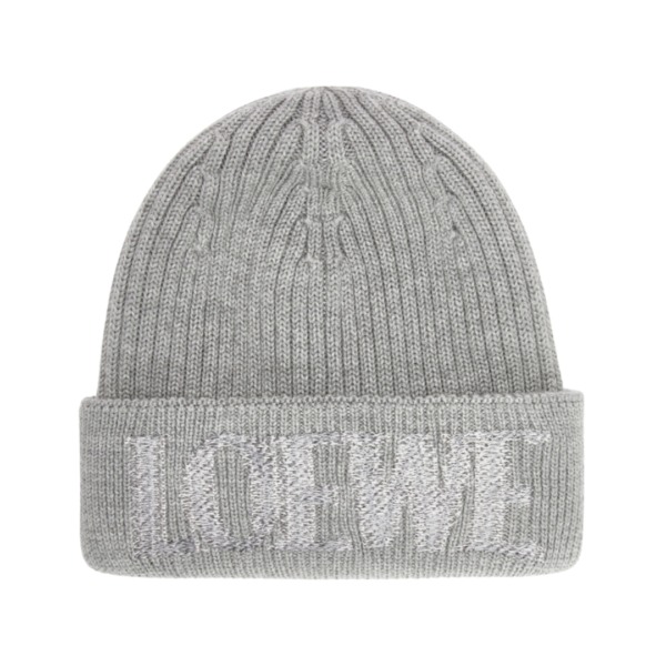 Beanie wool Grau