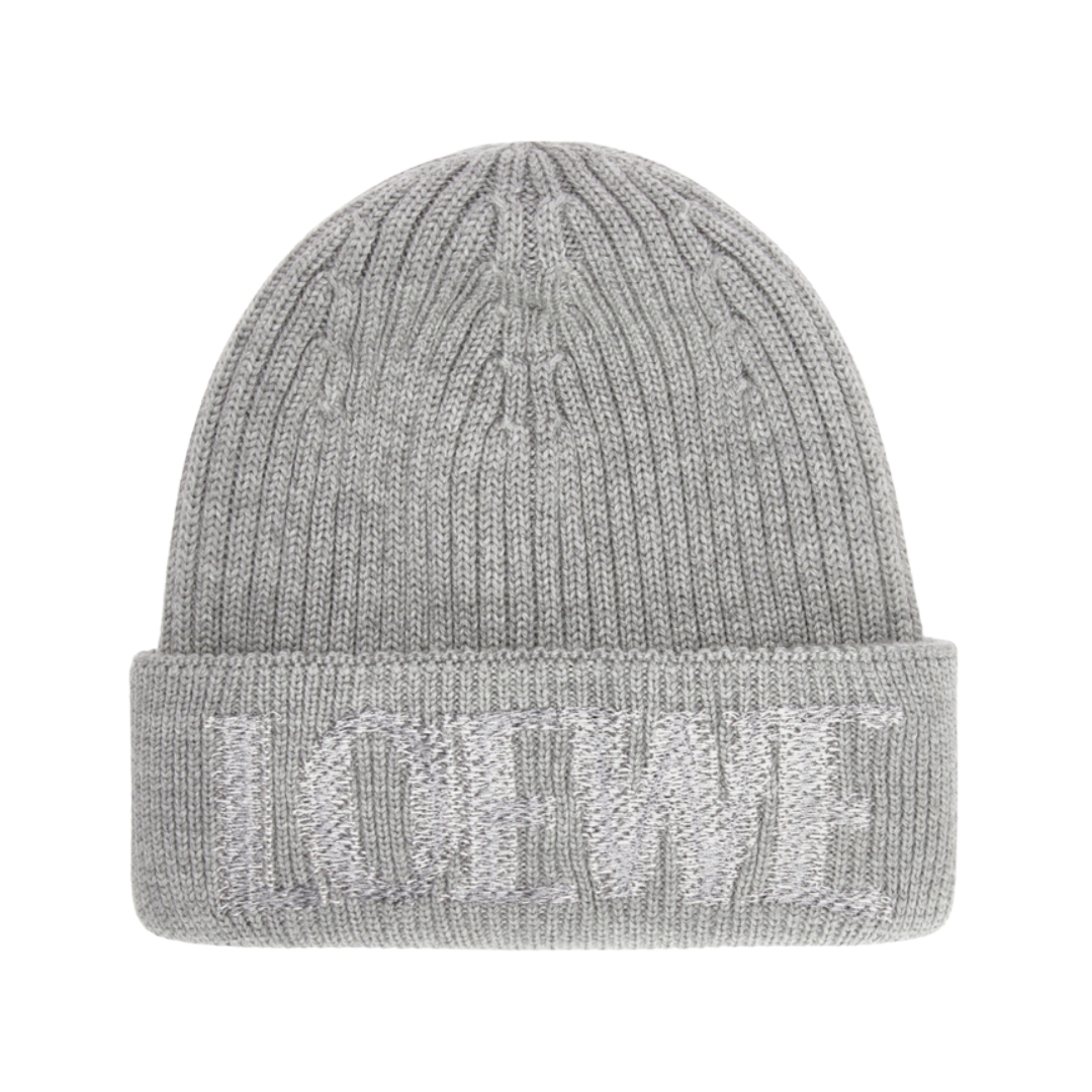 Beanie wool Grau
