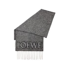 Alpaca Wool Schwarz/Weiß