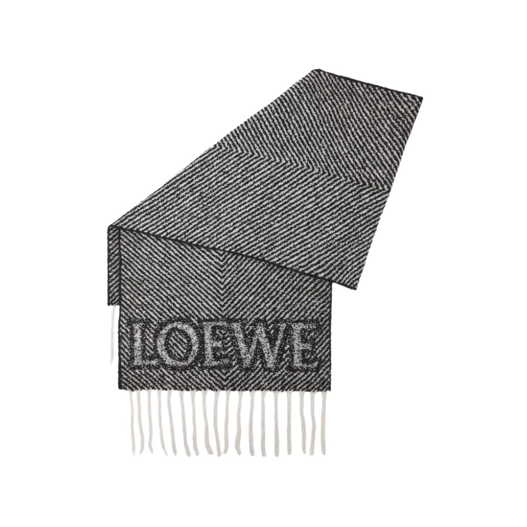 Alpaca Wool Schwarz/Weiß