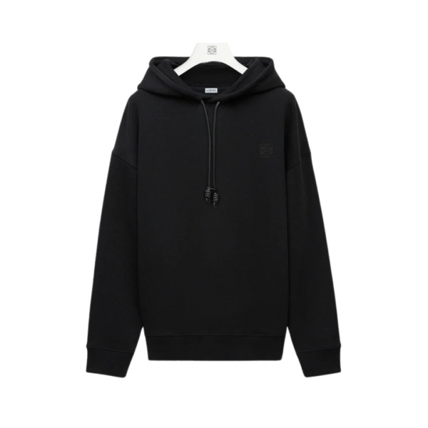 Relaxed fit Hoodie Schwarz