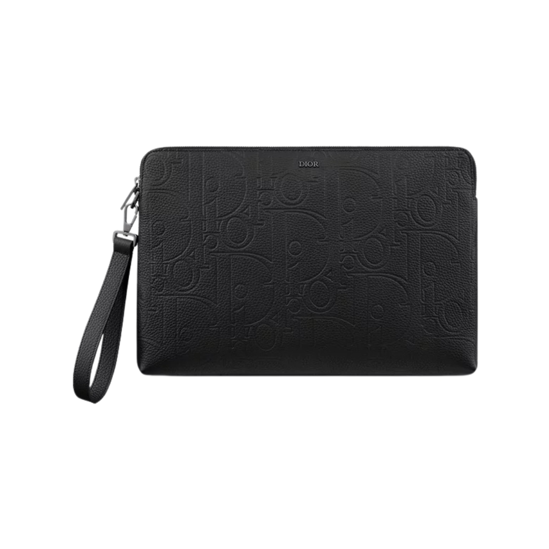 Zipped Pouch Schwarz 35 cm