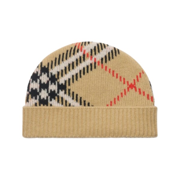 Cashmere Blend Hat Beige