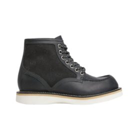 Lace-Up Ankle Schwarz