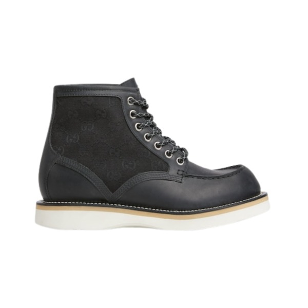 Lace-Up Ankle Schwarz