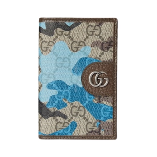 Card Case Blau/Braun 2.9 cm