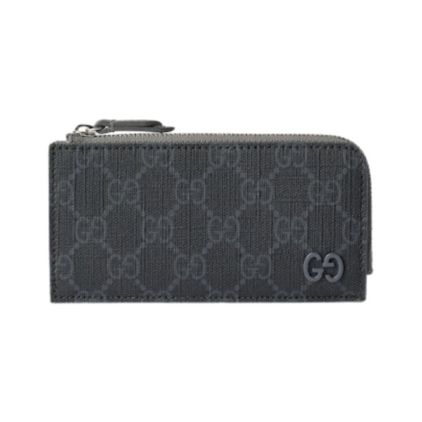 Card Case Dunkelgrau/Grau 5.3 cm