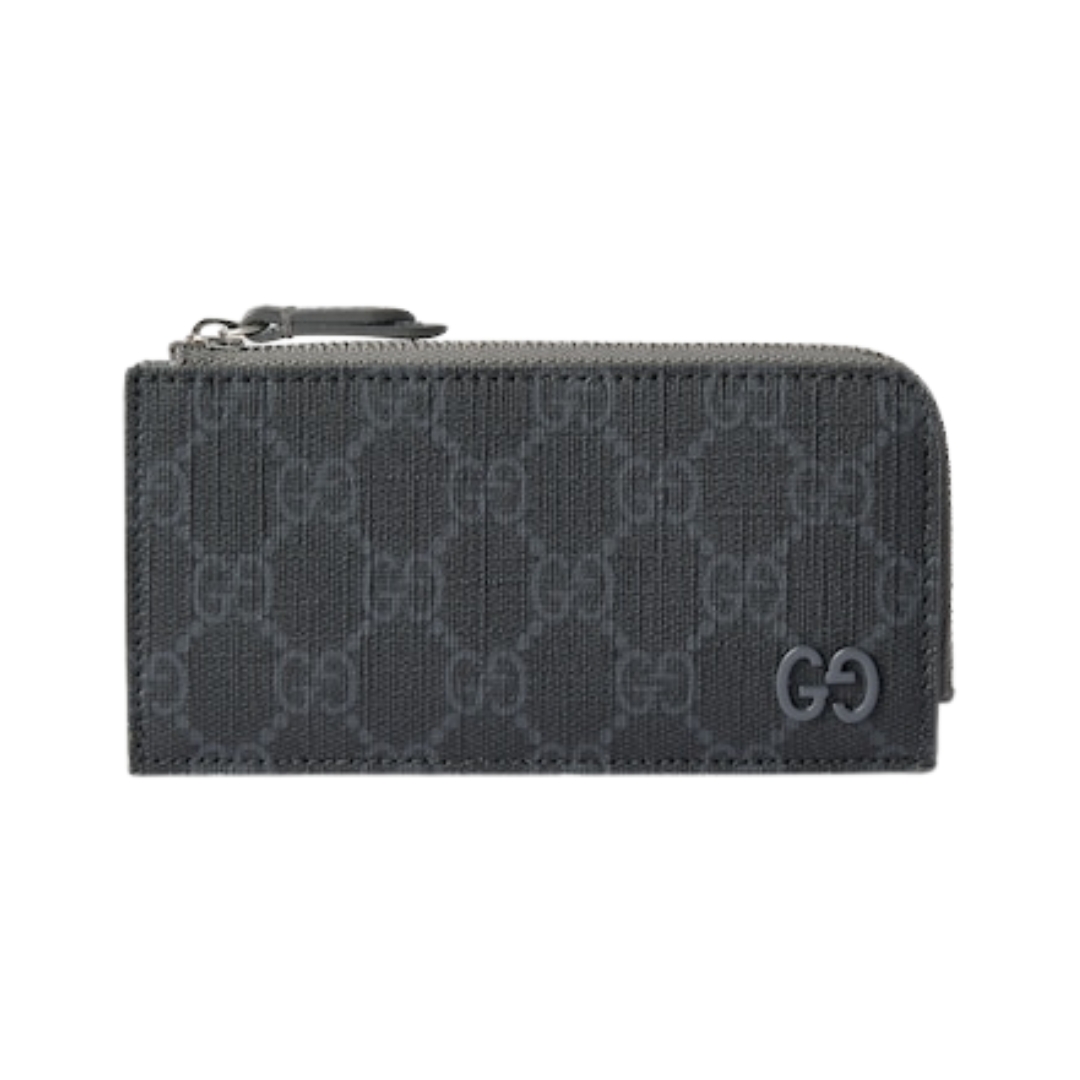Card Case Dunkelgrau/Grau 5.3 cm