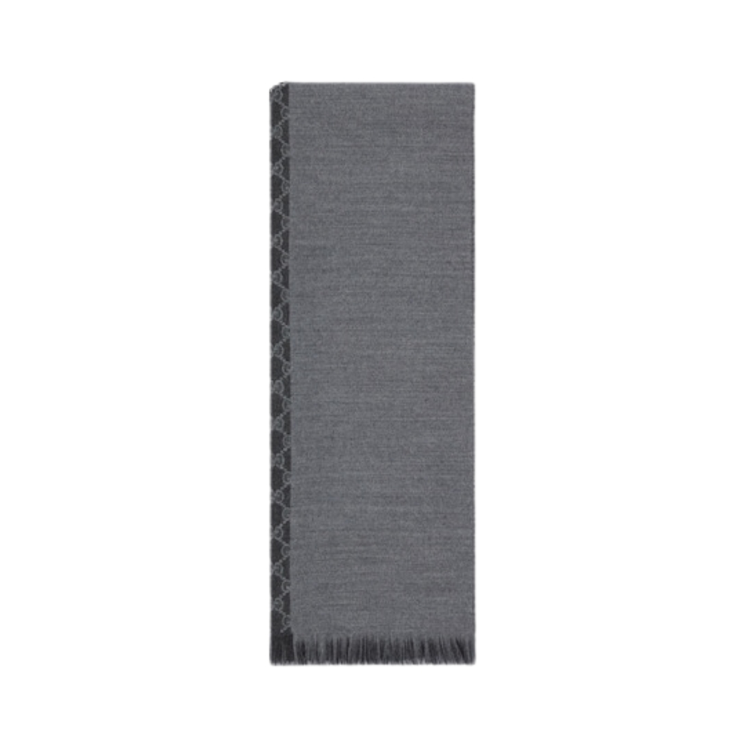 Jacquard Grau