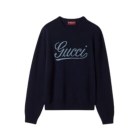 Knit Wool Marineblau