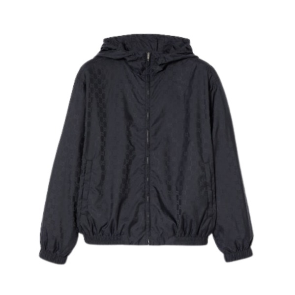 Nylon Zip Schwarz