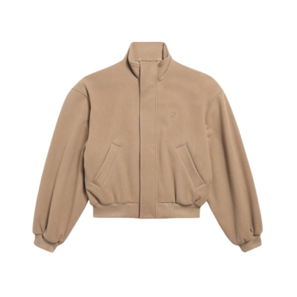 Blouson Beige/Kamelbraun