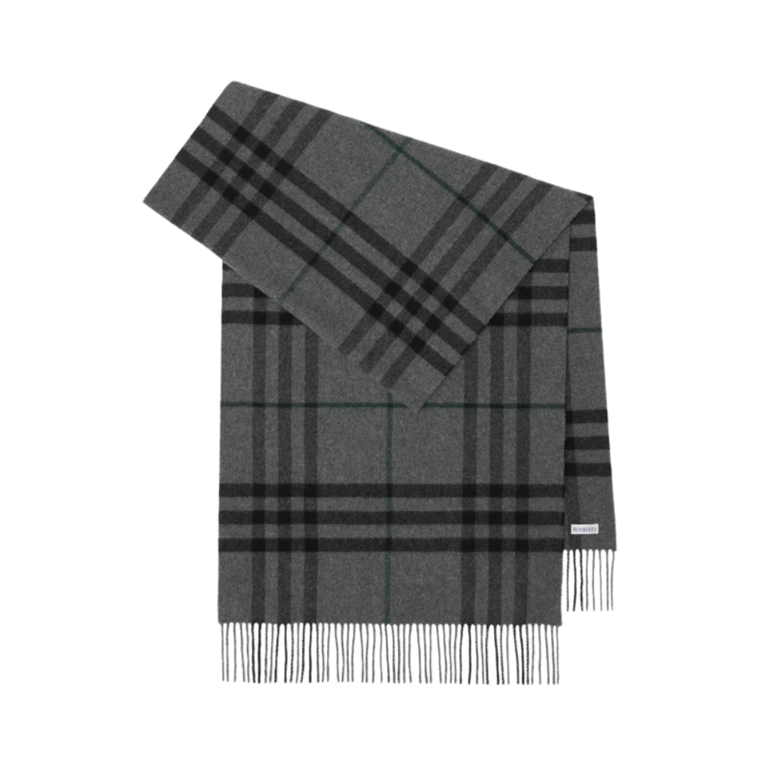 Check Cashmere Grau