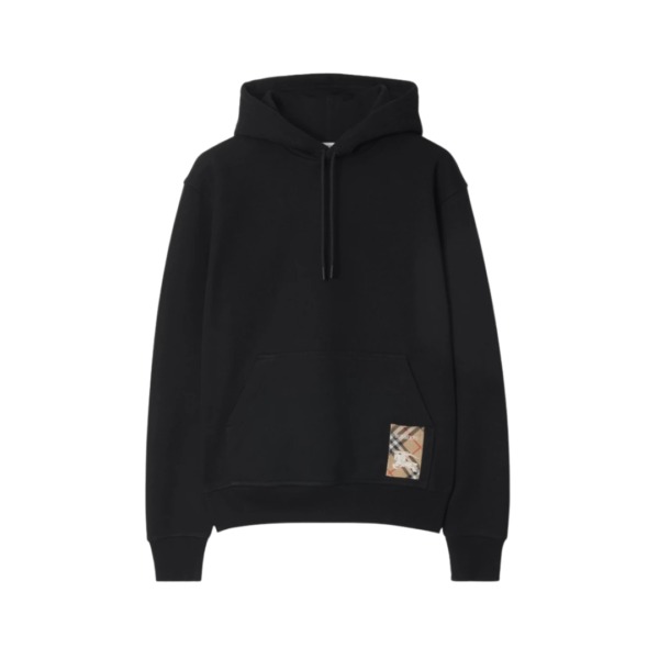 Check Label Schwarz