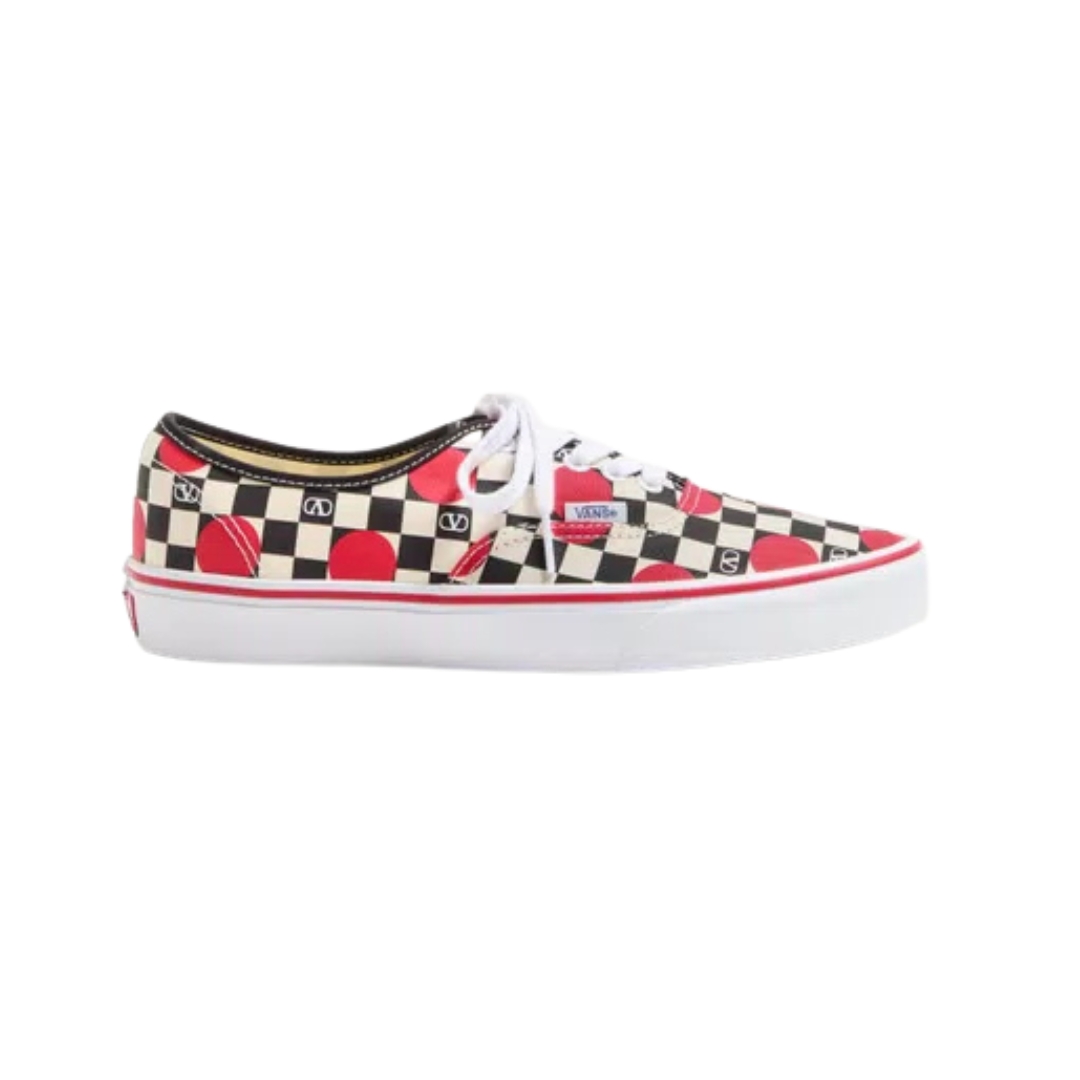 Vans Low-Top Weiß/Rot