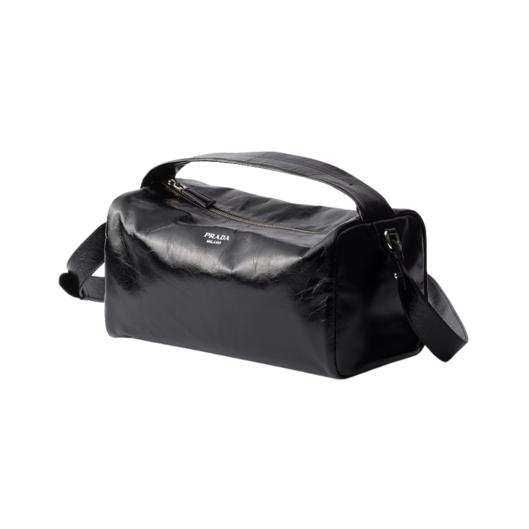 Leather Schwarz 17 cm