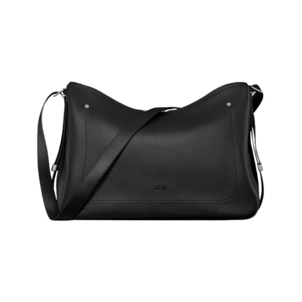 Zipped Hobo Schwarz 43 cm
