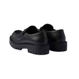 Leather Loafers Schwarz