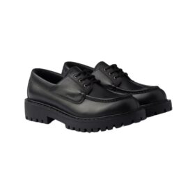Leather Loafers Schwarz