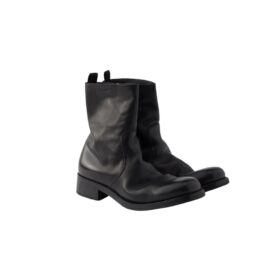 Zipper Boots Schwarz