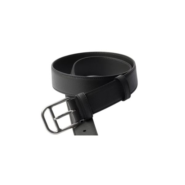Saffiano Schwarz 3.3 cm