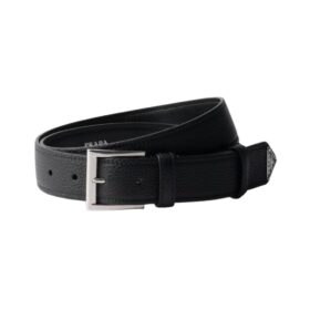 Leather Schwarz 3 cm