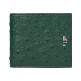 Ostrich Bifold Grün 3.6 cm