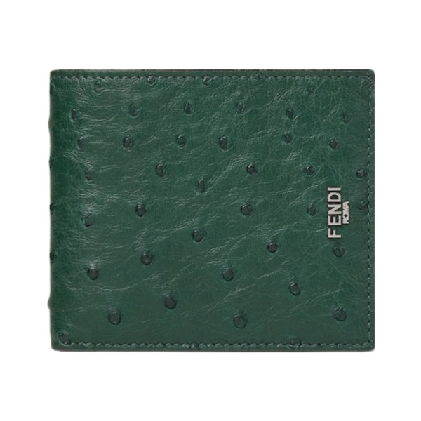 Ostrich Bifold Grün 3.6 cm
