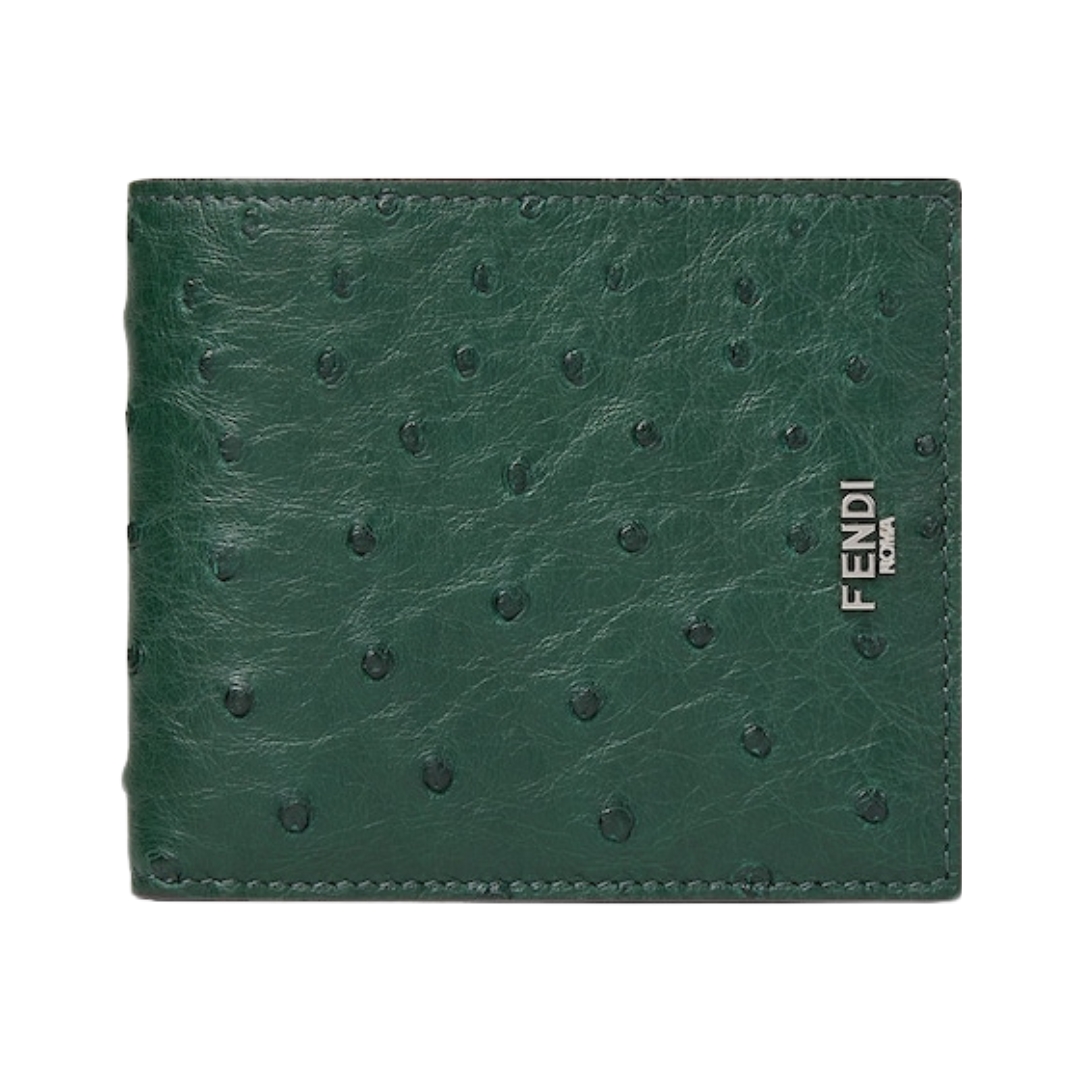 Ostrich Bifold Grün 3.6 cm