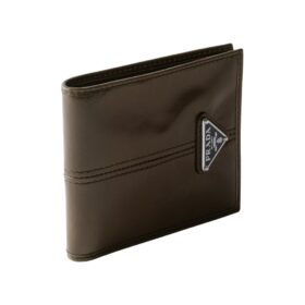 Leather Wallet Militärgrün 11 cm
