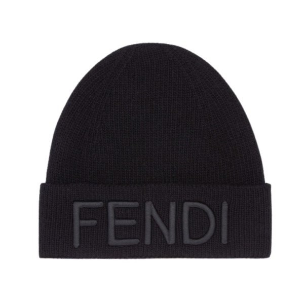Beanie Wool Schwarz