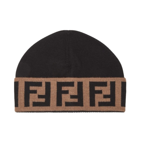 FF Beanie Wool Schwarz
