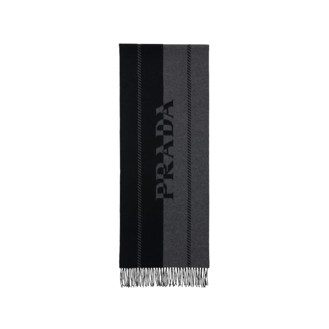 Jacquard Schiefergrau/Schwarz