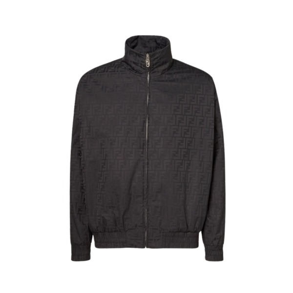 Nylon Bomber Schwarz