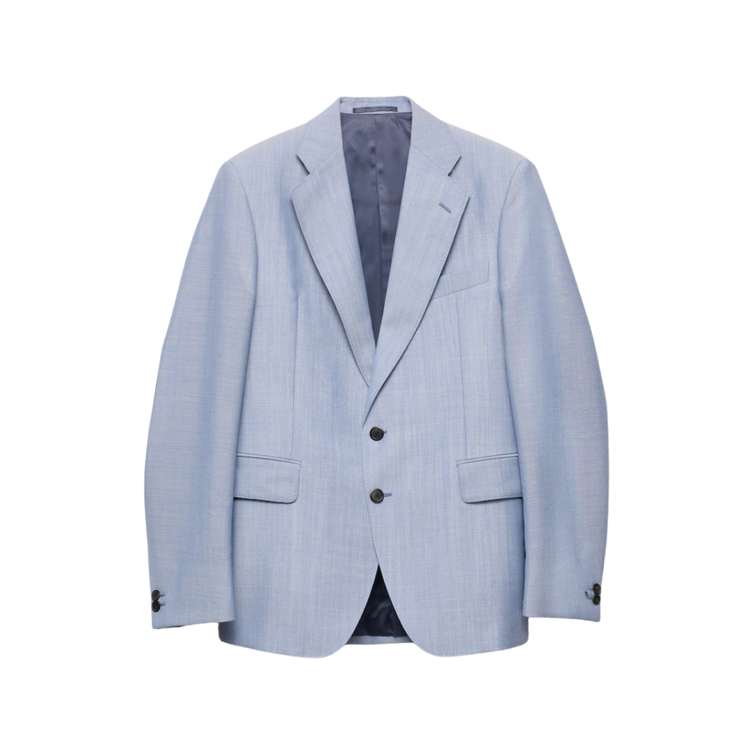 Mohair Luftfahrtblau