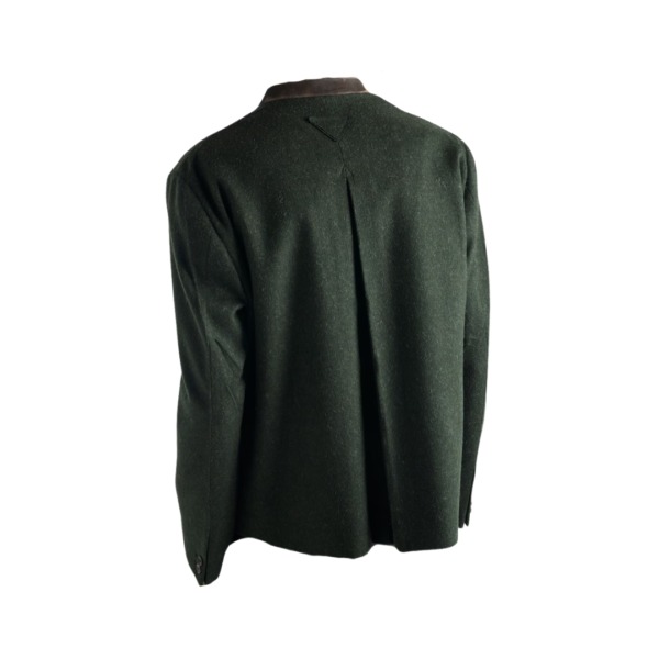 Breasted Wool Lodengrün