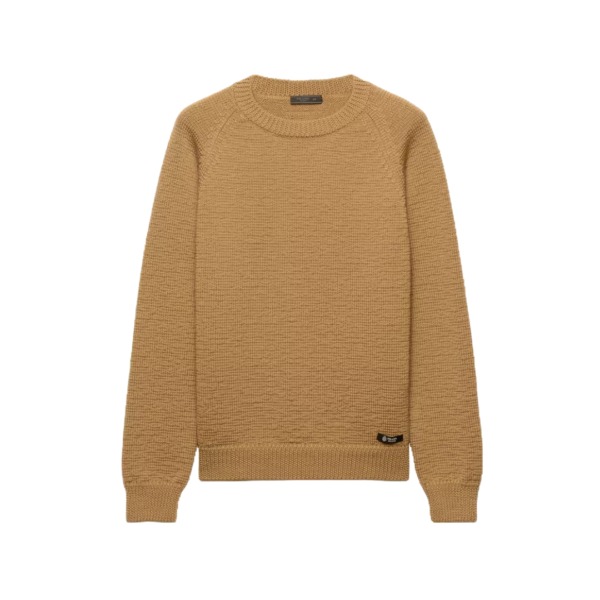Pure Wool Kamelbraun