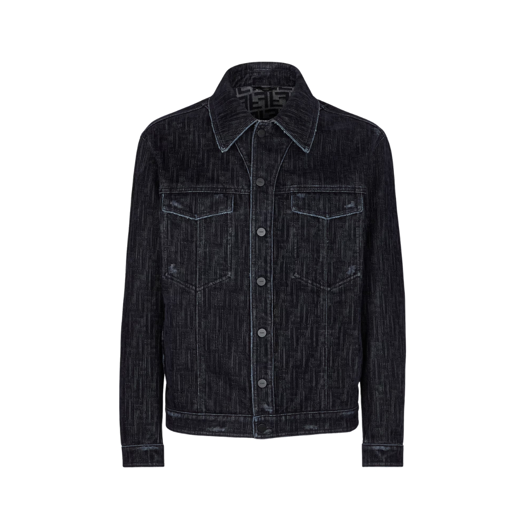Jacket Denim Blau