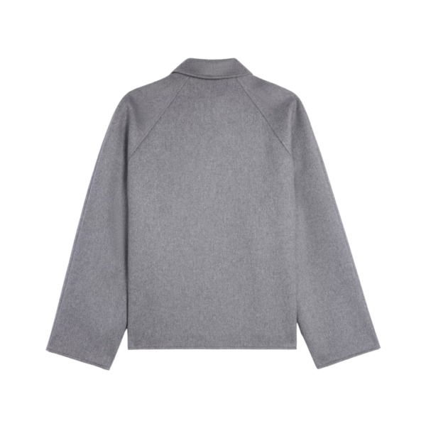 Double Face Cashmere Grau