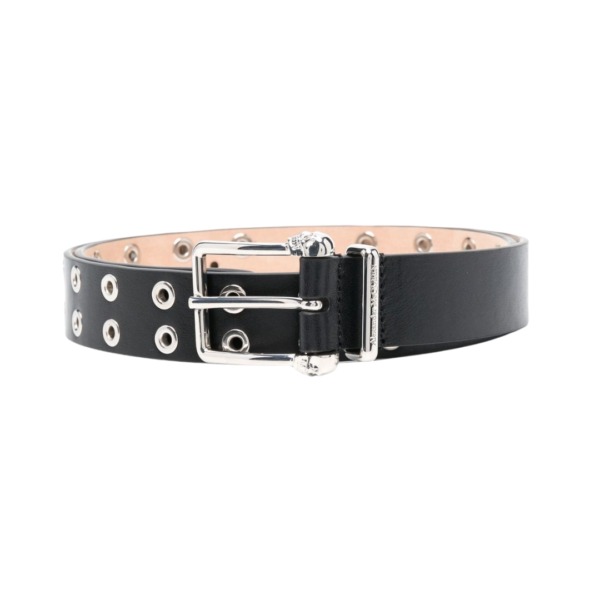 Eyelet-Studded Schwarz 3 cm