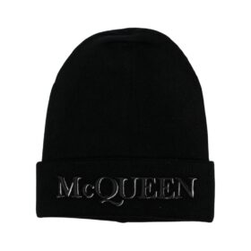 Logo-Embroidered Schwarz