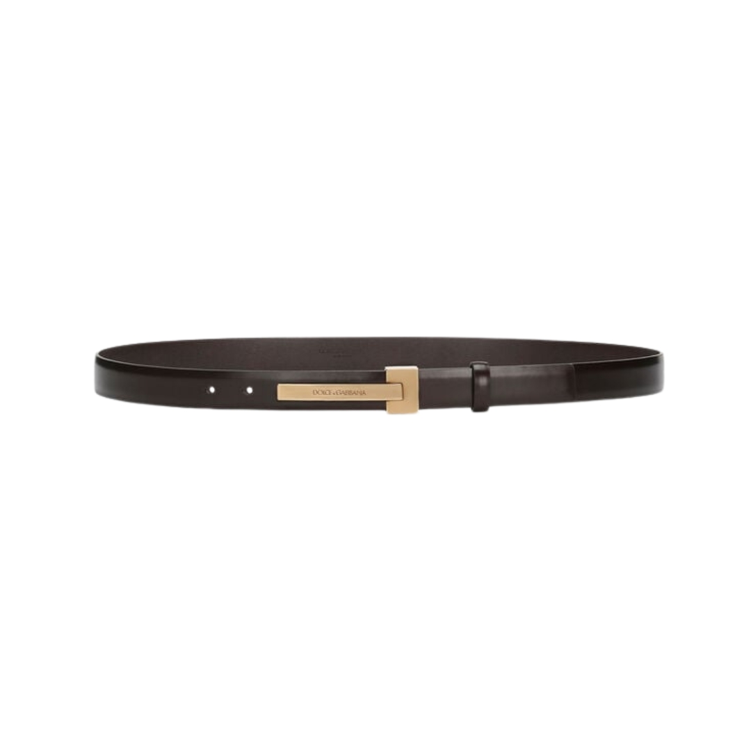 Brushed Belt Braun 2.5 cm