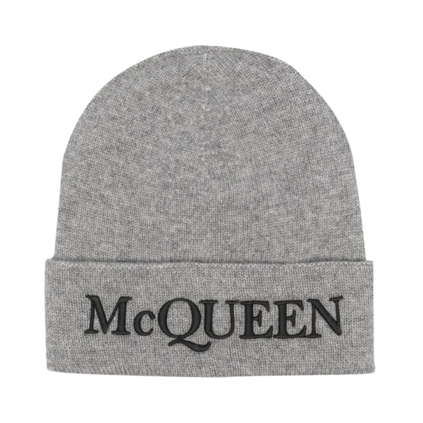 Embroidered-Logo Grau